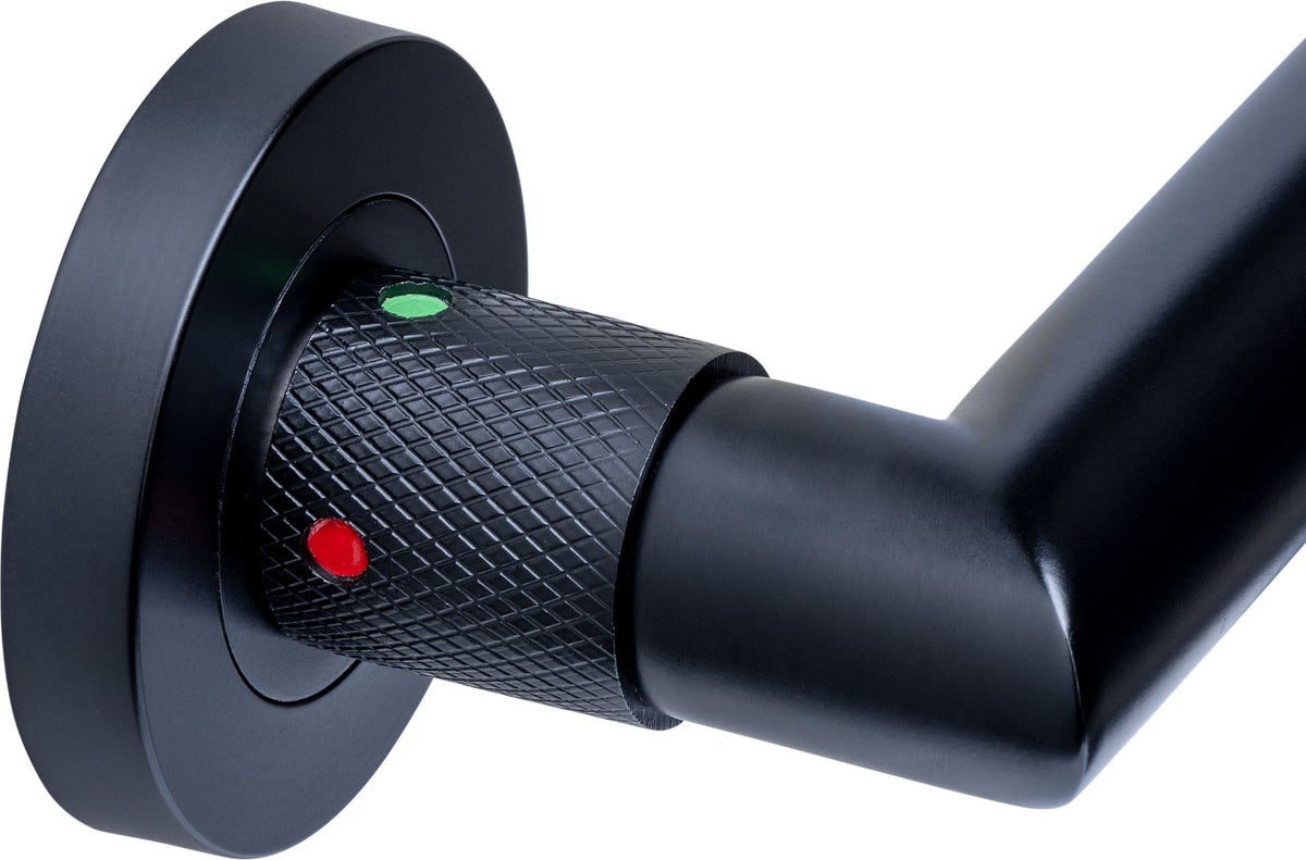 Intersteel Deurkruk Sicura Prolock op verdekt rozet ø53 zwart detail