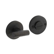 Intersteel wc-sluiting Shiraat rond ø55mm PVD zwart vooraanzicht