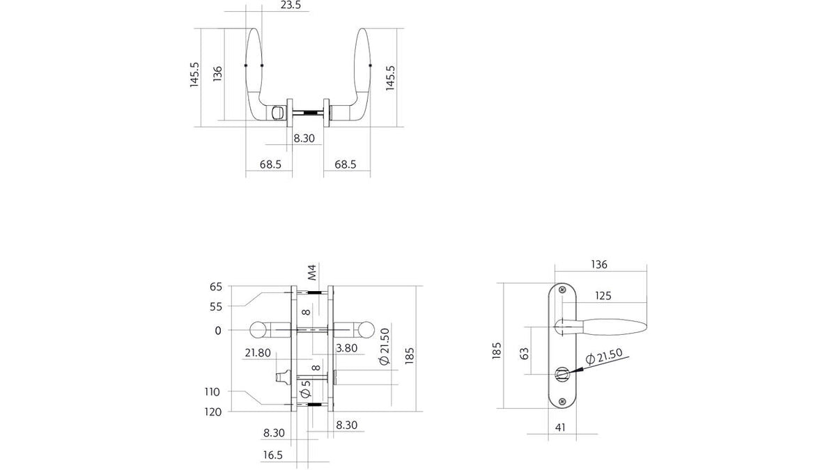 Intersteel 0035.121765 maattekening