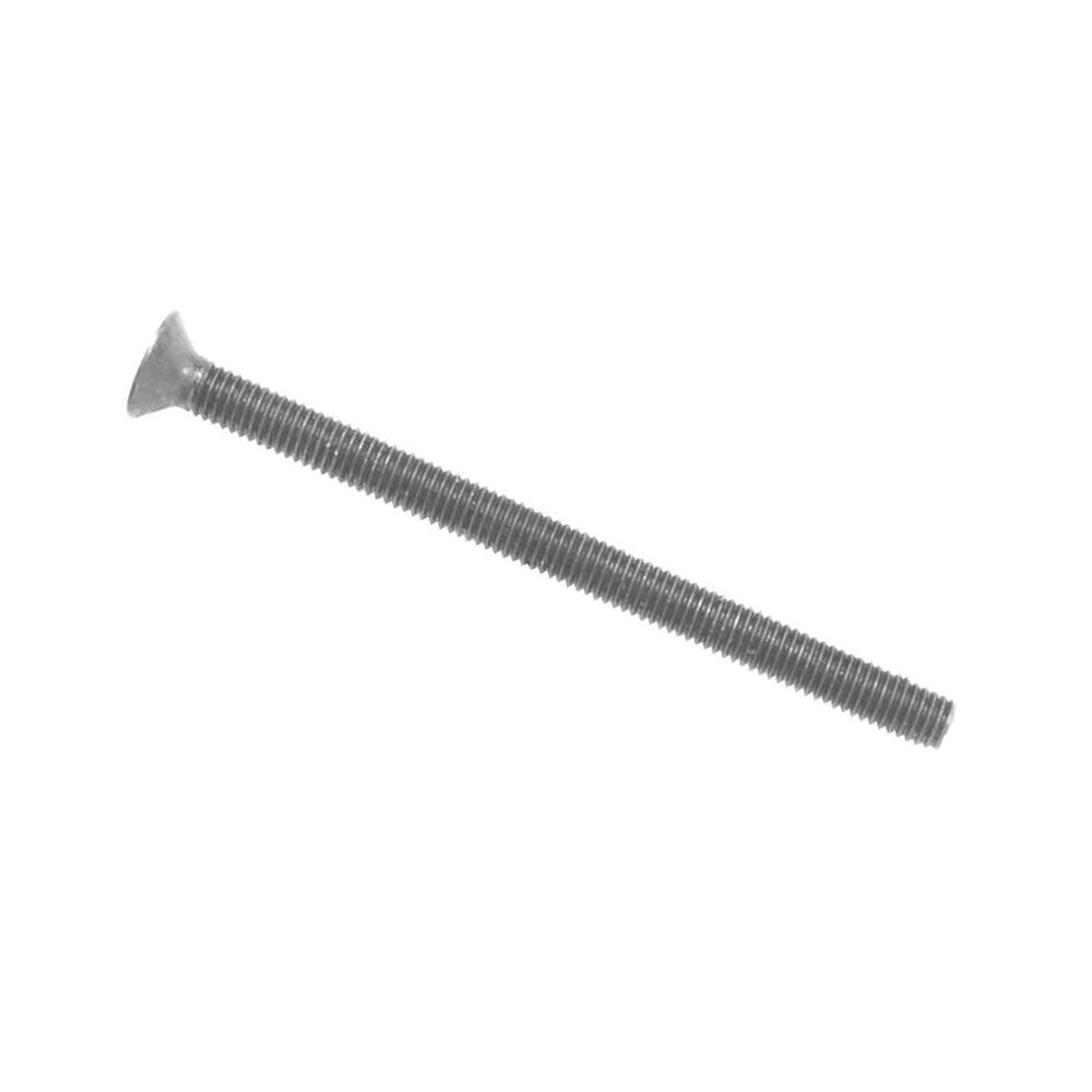 Intersteel verlengbout M6 voor veiligheidsbeslag, zilver, vooraanzicht