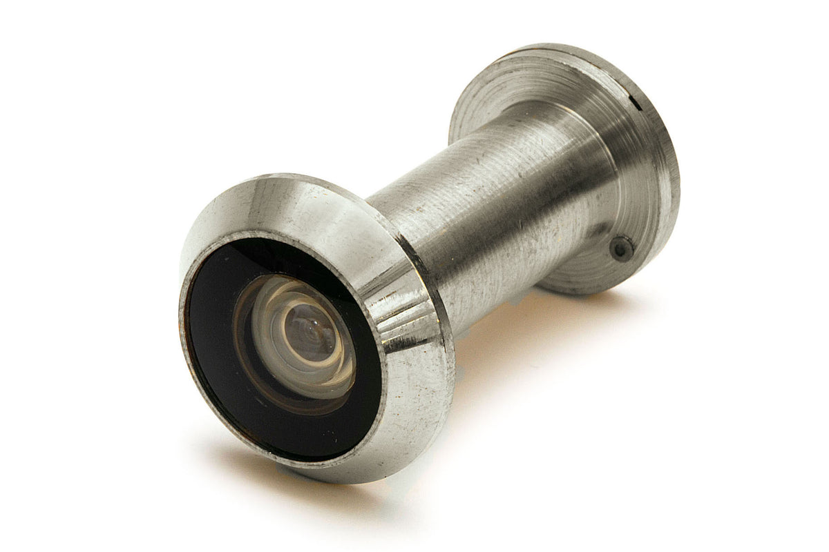 Dulimex | Deurspion brandwerend F30 | 200 graden | 14 mm | verchroomd - Deurbeslag-expert