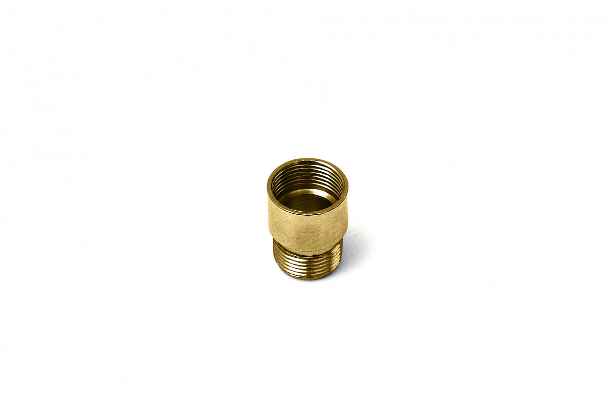 Dulimex verlengstuk 10 mm voor deurspion messing gepolijst detail