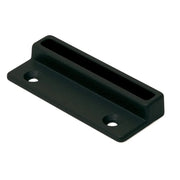 DX raamboomplaatje 74x30 mm zwart epoxy Dulimex - vooraanzicht