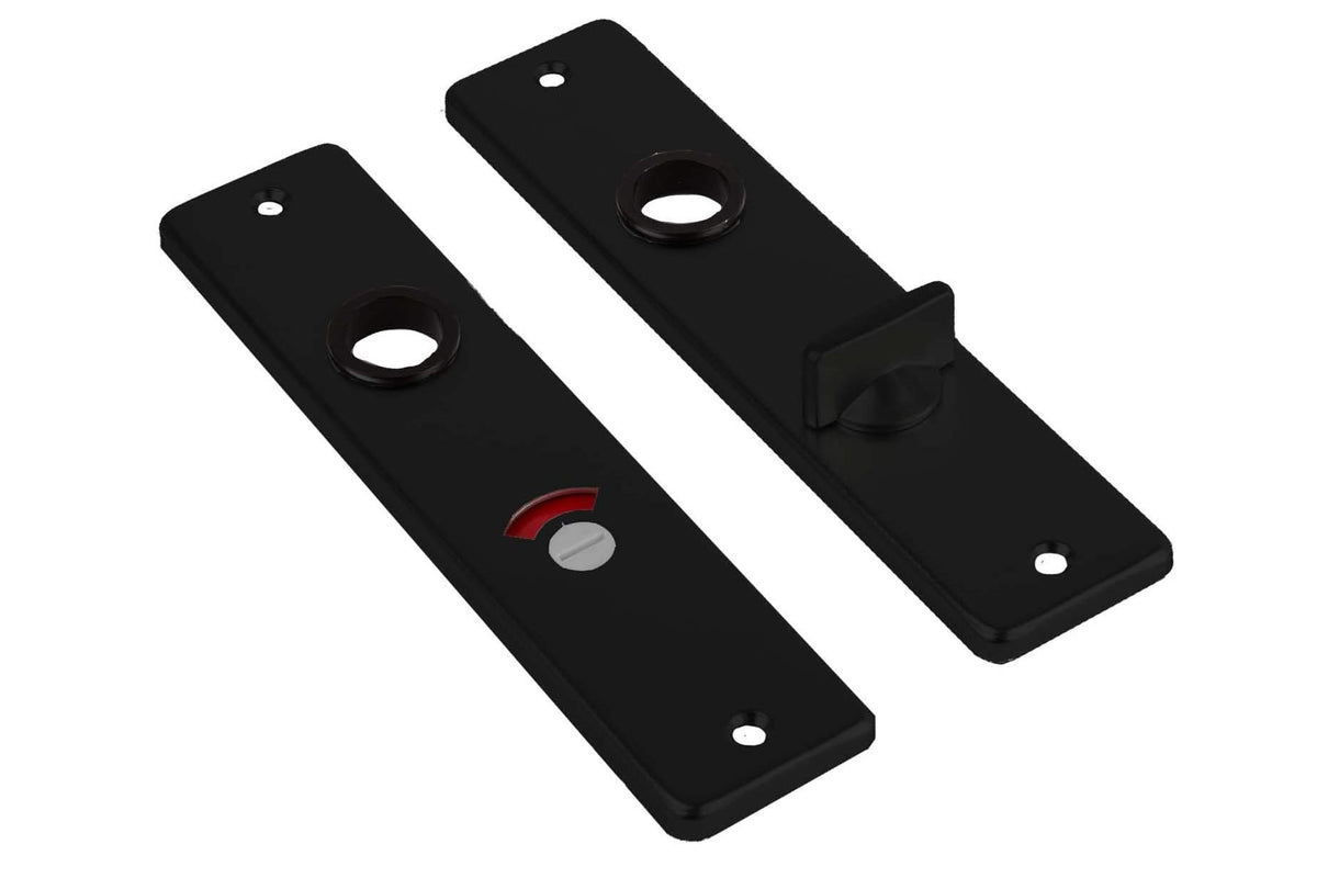 AMI deurkruk Type 332 WC63 mat zwart – kortschild detail