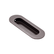 Dulimex DX schuifdeurkom ovaal 120x40 mm RVS brons - verzonken inbouwkom