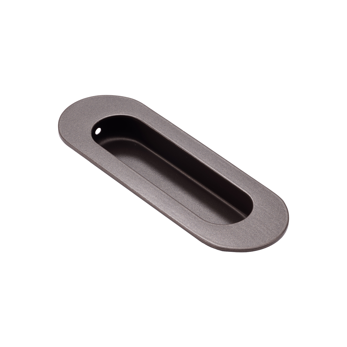 Dulimex DX schuifdeurkom ovaal 120x40 mm RVS brons - verzonken inbouwkom