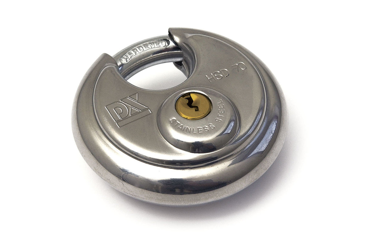 Dulimex discusslot 70 mm RVS sleutelnummer 708 – vooraanzicht
