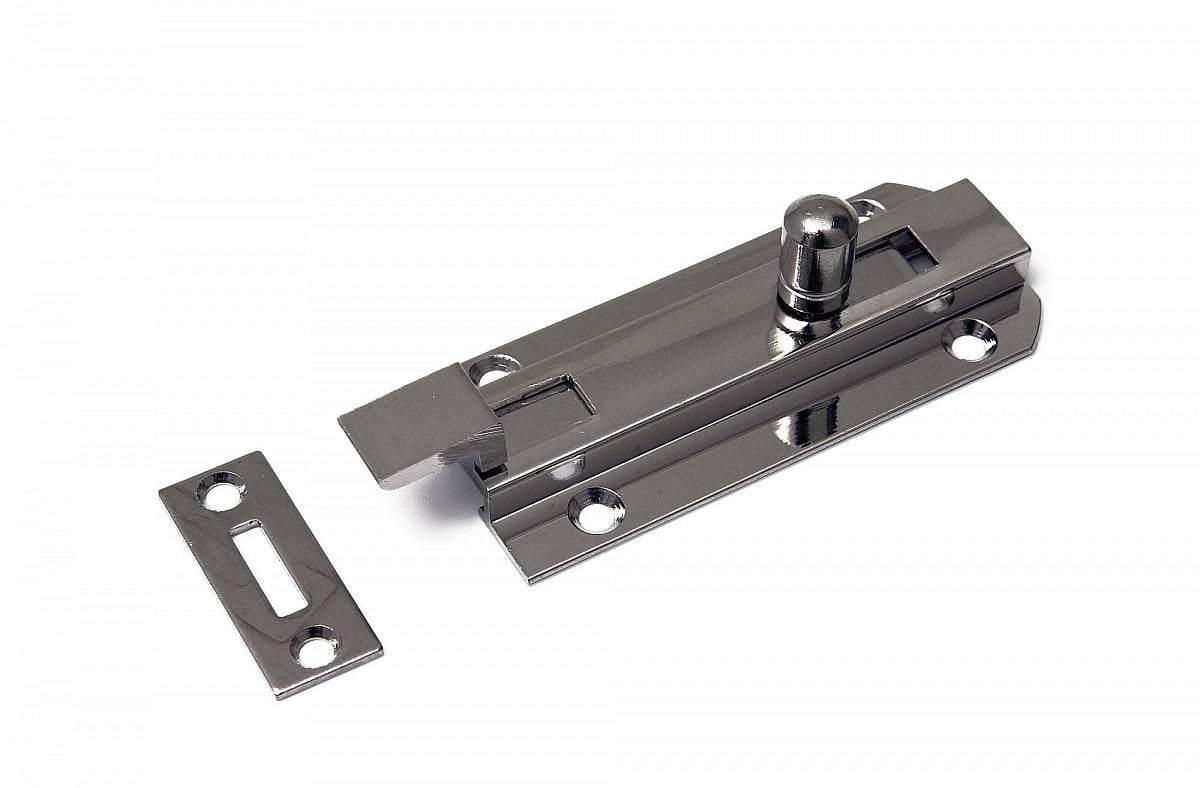 Dulimex profielschuif met bocht 35x60 mm messing vernikkeld, productfoto vooraanzicht