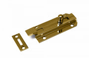 Dulimex profielschuif met bocht 35x60 mm messing gepolijst, schuin vooraanzicht