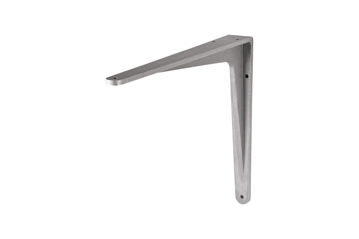 Dulimex DX plankdrager Herakles 400x350 mm aluminium zilver – vooraanzicht