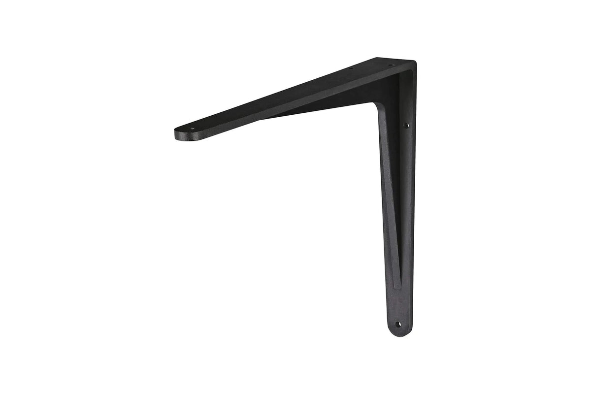 Dulimex DX plankdrager Herakles 290x240 mm, aluminium zwart – vooraanzicht