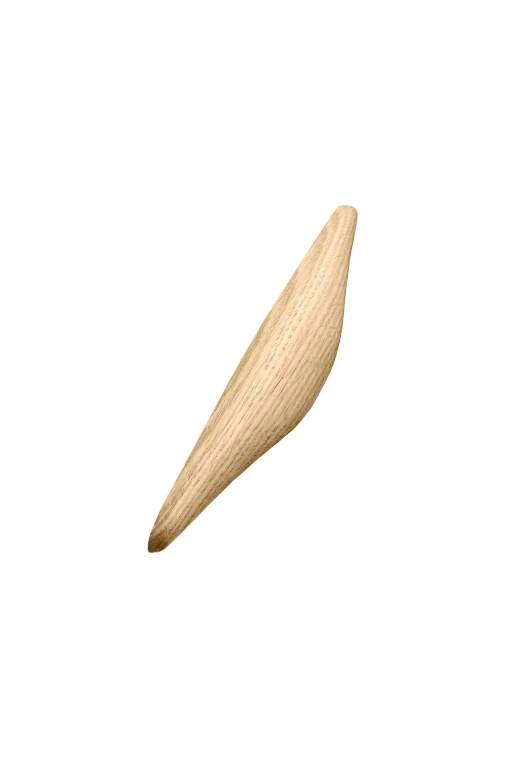 Furnipart Manta meubelgreep hout blank gelakt (052) - vooraanzicht
