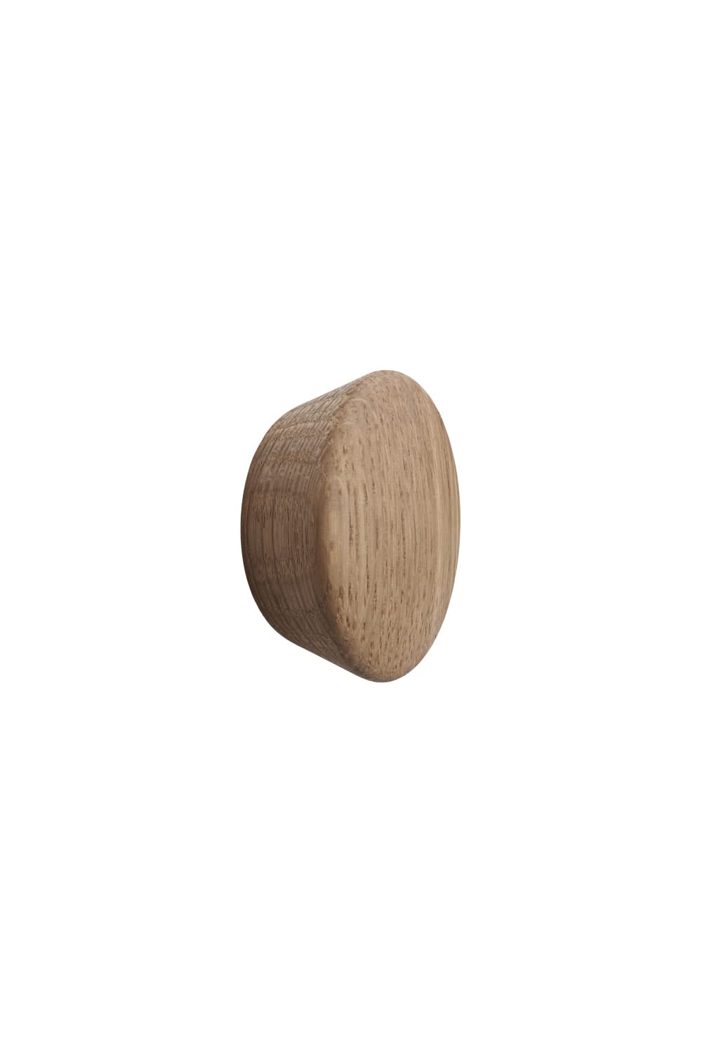 Furnipart Beret houten meubelknop blank gelakt (kleur 052) – vooraanzicht