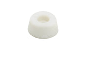 Dulimex closetbuffer rubber wit 20x10 mm, vooraanzicht