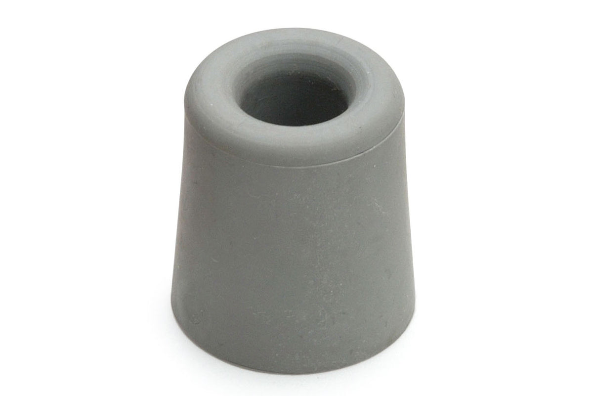 Dulimex DX deurbuffer Ø31x33 mm van grijs rubber – vooraanzicht