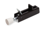 Dulimex DX deurvastzetter voetstift 30x122 mm zwart – vooraanzicht