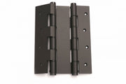 Dulimex deurveerscharnier dubbelwerkend 120 mm aluminium zwart