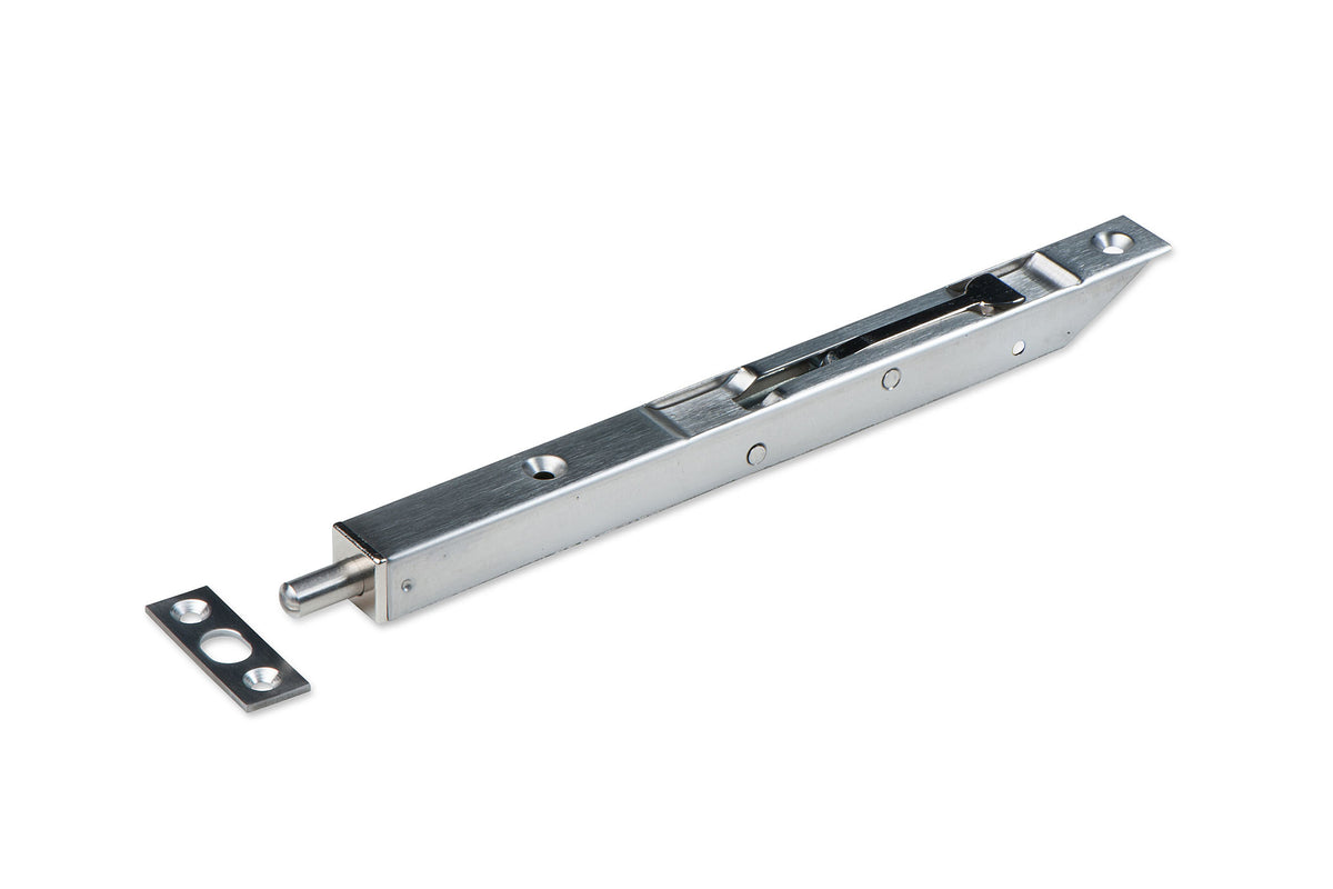 Dulimex DX bascule kantschuif type 832 400 mm RVS geborsteld - vooraanzicht