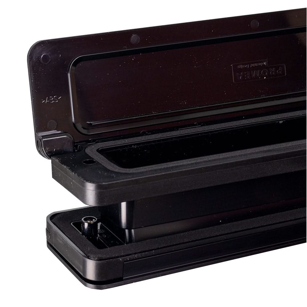 Homebox brievenbus zwart RAL 9005 / zwart RAL 9005 – binnenklep