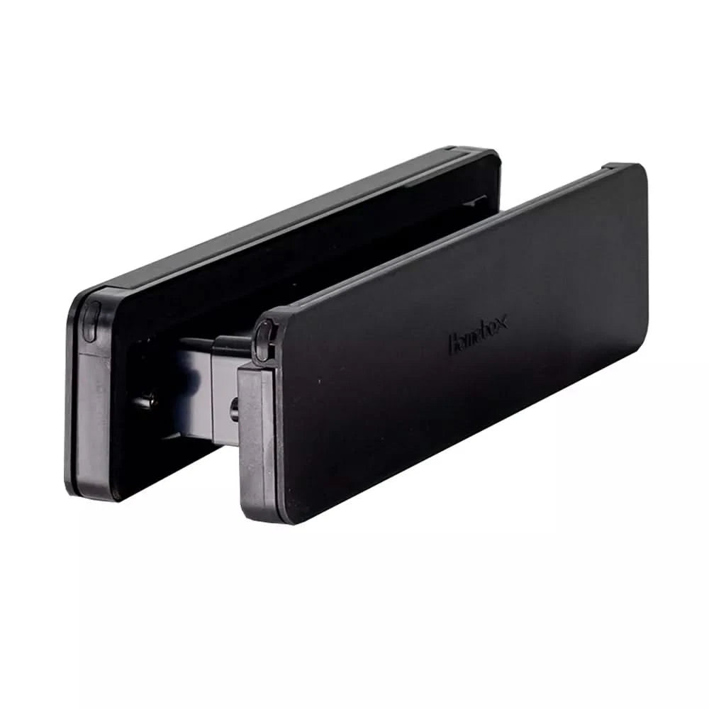 Homebox brievenbus zwart RAL 9005 / zwart RAL 9005 – productfoto