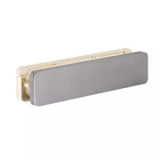 Homebox brievenbus aluinox / crèmewit RAL 9001 – vooraanzicht