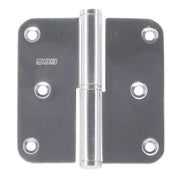 HDD paumelle 80x80x2,5 nikkel vaas – vooraanzicht