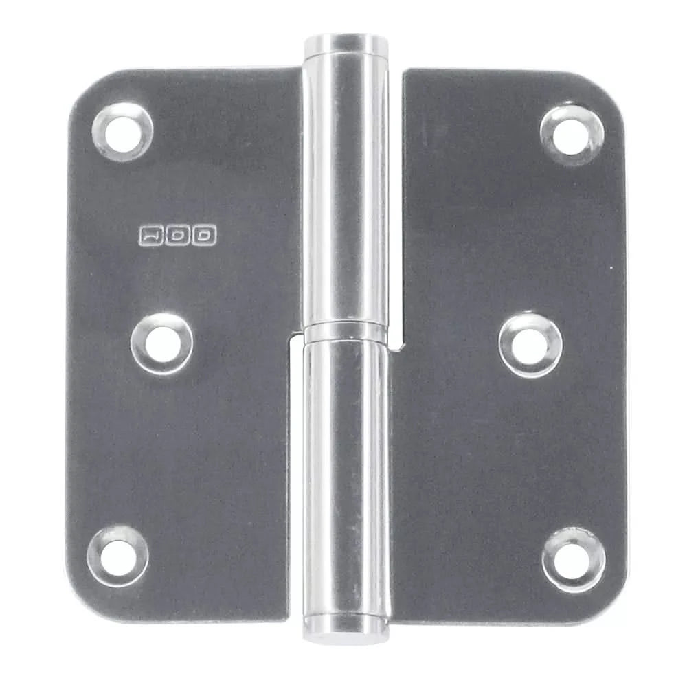 HDD paumelle 80x80x2,5 nikkel vaas – vooraanzicht