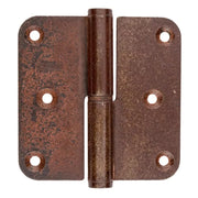 HDD paumelle 80x80 mm Roest – vooraanzicht