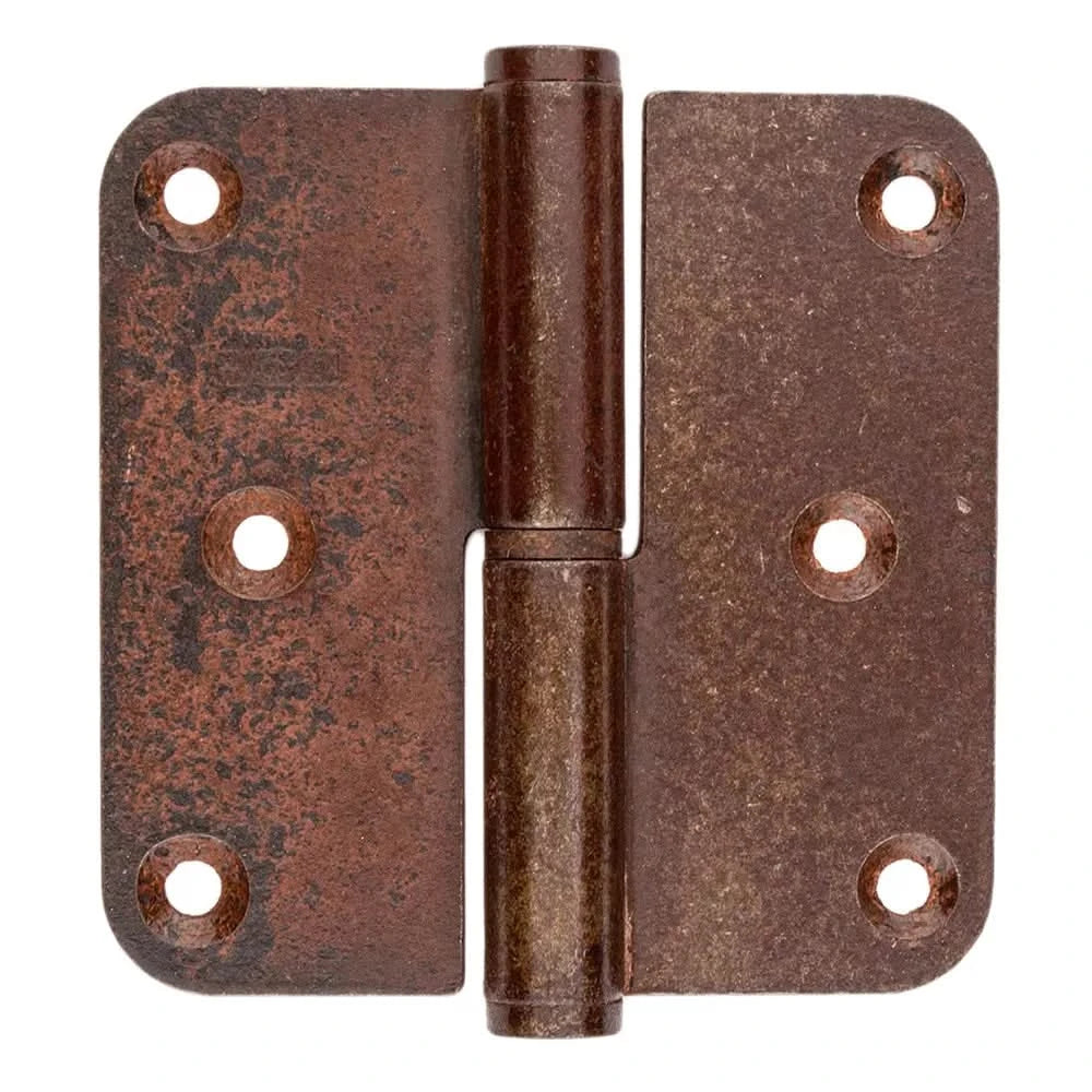 HDD paumelle 80x80 mm Roest – vooraanzicht