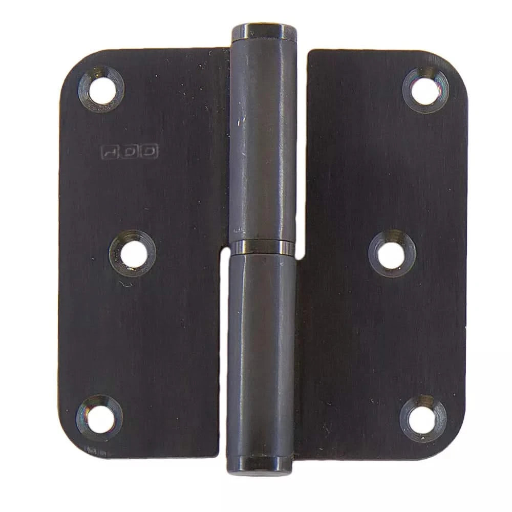 HDD paumelle 80x80x2,5 mm carbon zwart look vooraanzicht
