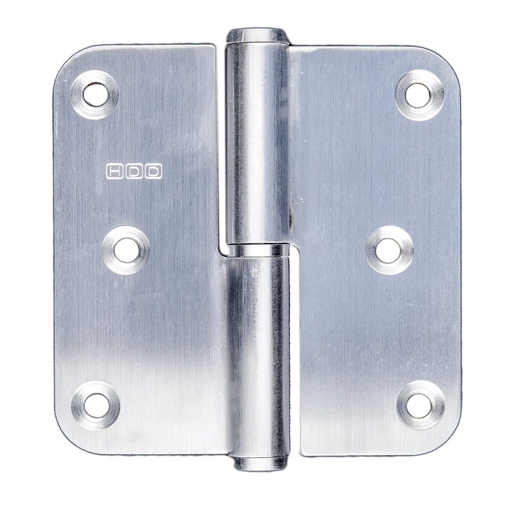 HDD paumelle 80x80x2,5 mm chroom detail