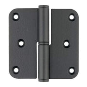 HDD paumelle 80x80x2,5 mm zwart - vooraanzicht