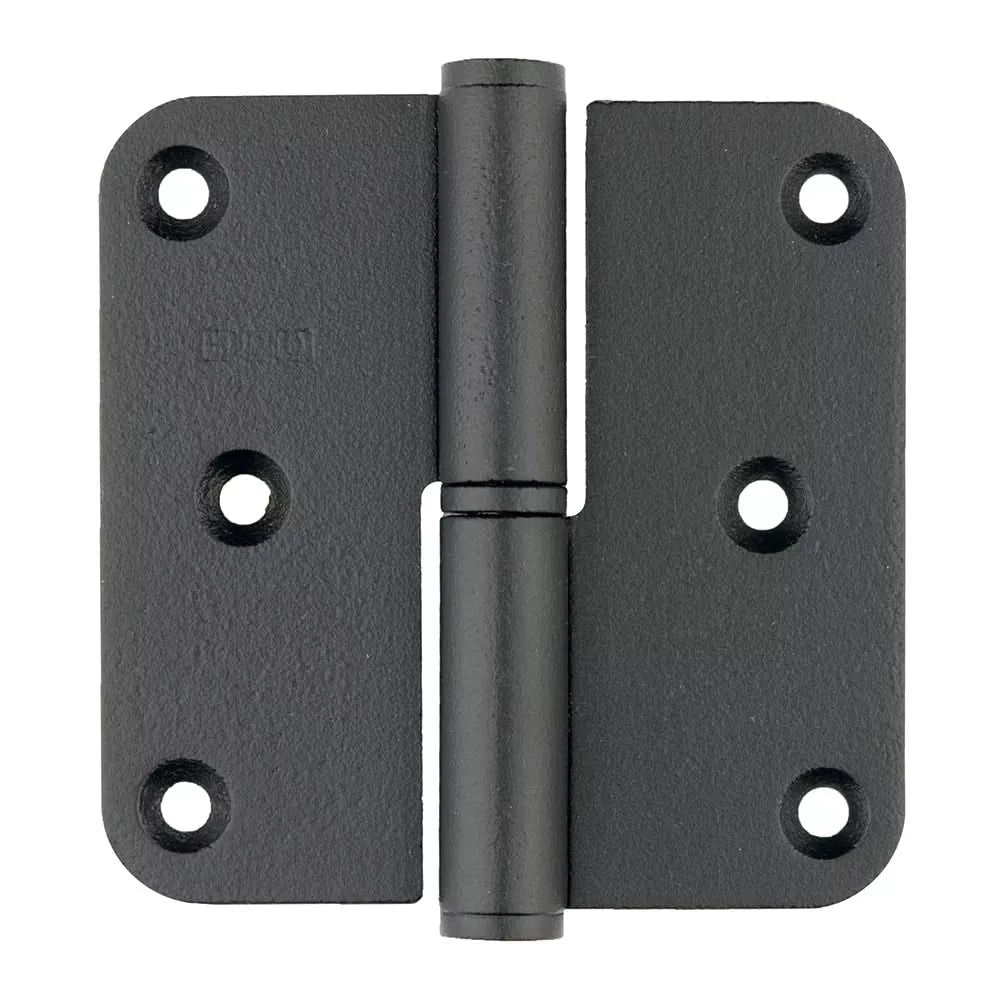 HDD paumelle 80x80x2,5 mm zwart - vooraanzicht