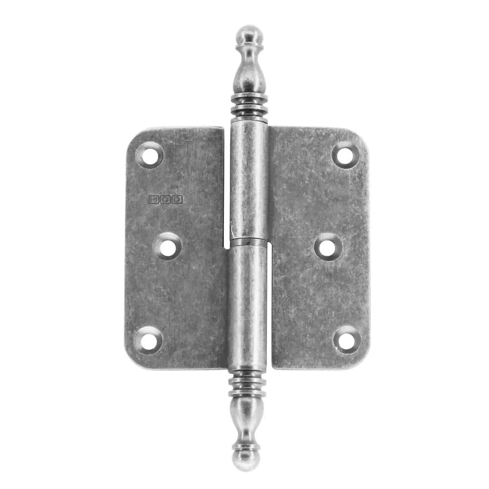 HDD paumelle 80x80 Vaas Old Silver vooraanzicht