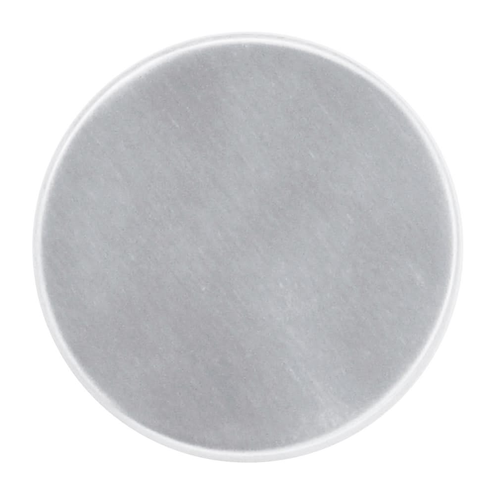 HDD Pro blind rozet rond inox plus – vooraanzicht
