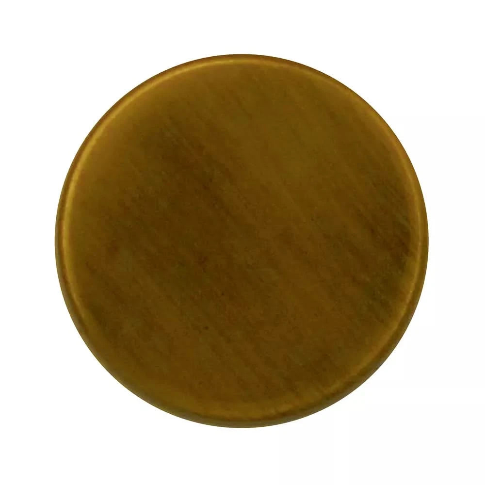 HDD Pro blind rozet rond 45 mm Magda Brons vooraanzicht