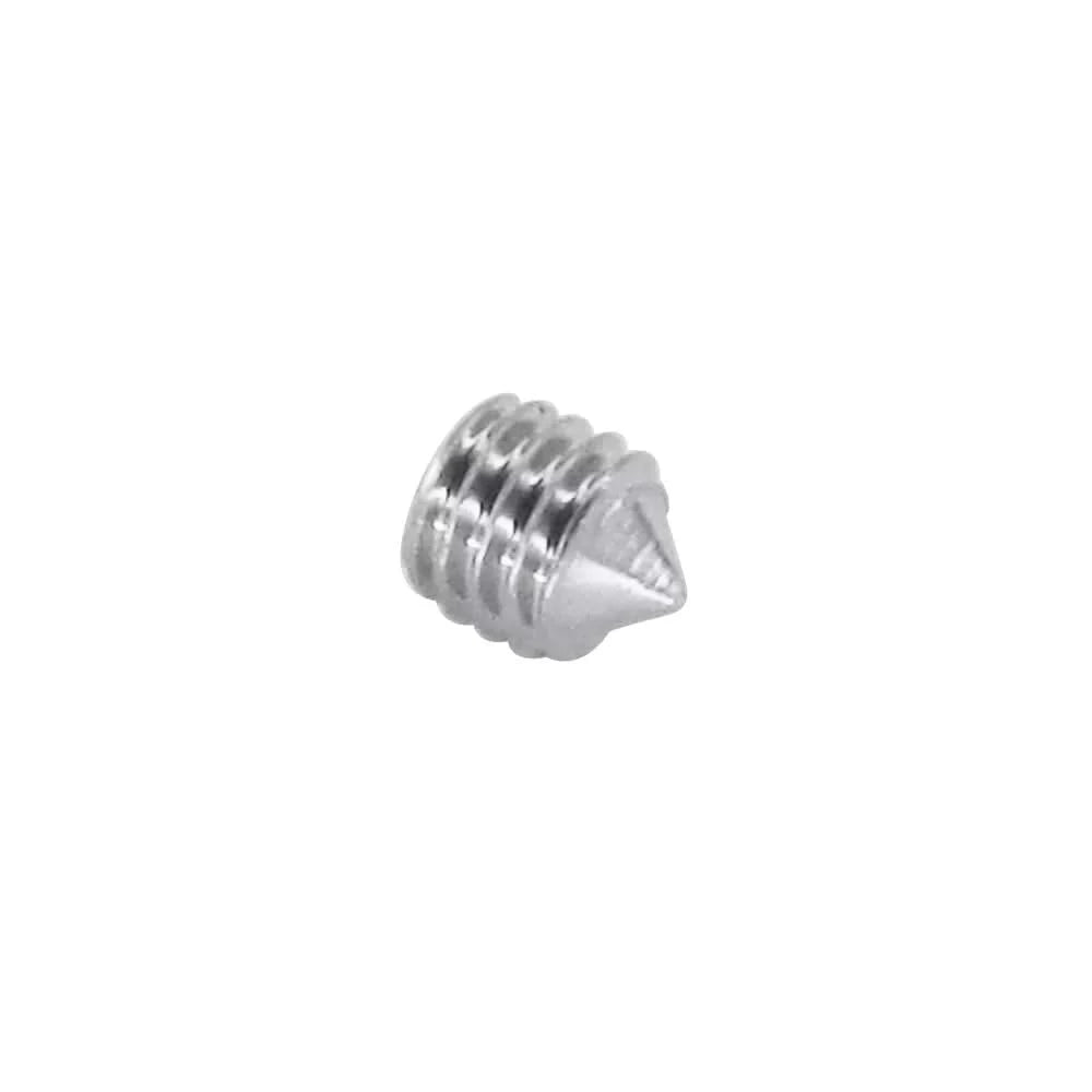 HDD Pro inbusbout M5 inox zwart - vooraanzicht