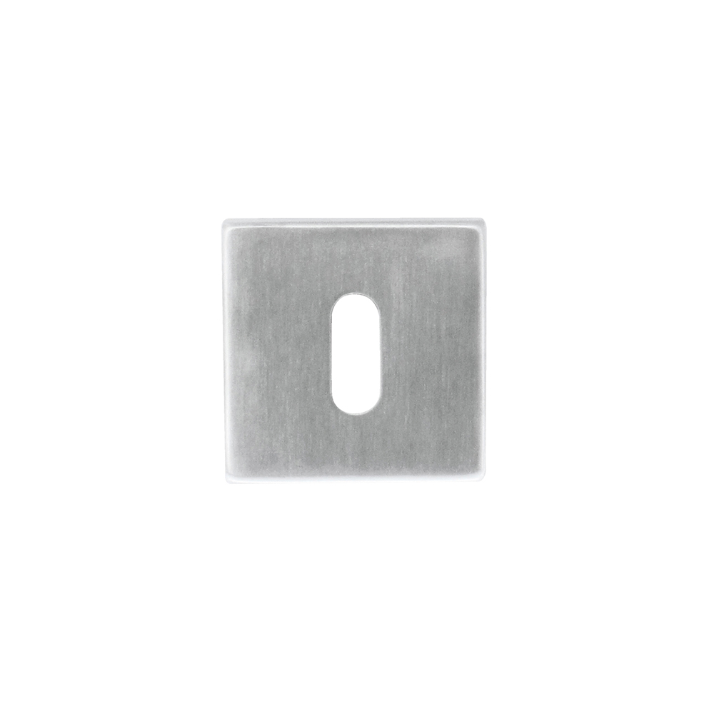 HDD Pro sleutelplaatje Square Shape inox geborsteld vooraanzicht