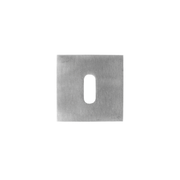 HDD Pro Sleutelplaatje Square 1/2/3 Inox Plus inox geborsteld sleutelrozet vooraanzicht