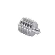 HDD Pro inbusbout M6 klem inox look – vooraanzicht