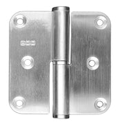 HDD paumelle 80x80x3,5 INOX 201 vooraanzicht