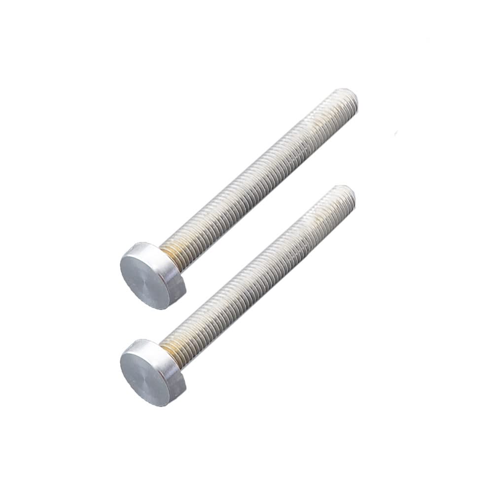 HDD Pro bevestigingsset M10 trekker buitendeur rond inox plus, vooraanzicht