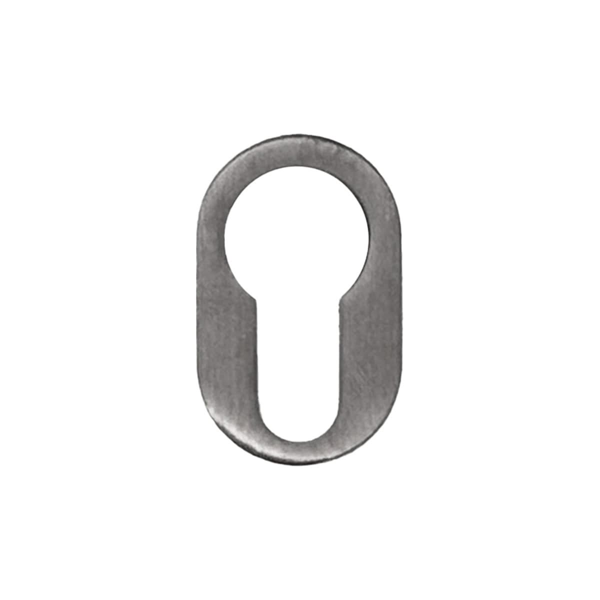 HDD Pro cilinderplaatje Rond Minimal Inox Plus – vooraanzicht