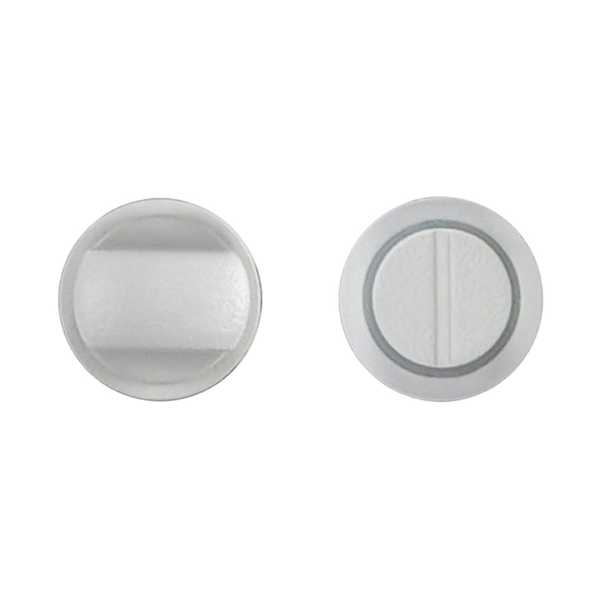HDD Pro WC-garnituur Rond Minimal wit structuur – vooraanzicht