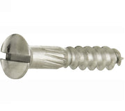 Artitec Mi Satori houtschroef 3,5 x 12 mm in glans nikkel, set van 4, vooraanzicht