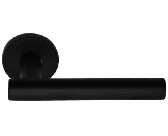 Formani Achterdeurset LB7-19 kruk/kruk Zwart SKG3 – detailweergave