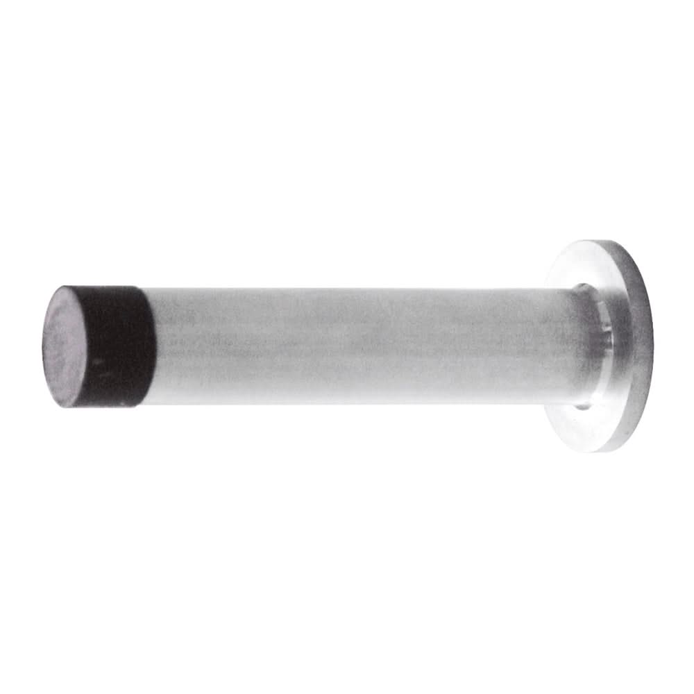 HDD Pro muurdeurstop wandmontage 82mm inox geborsteld vooraanzicht