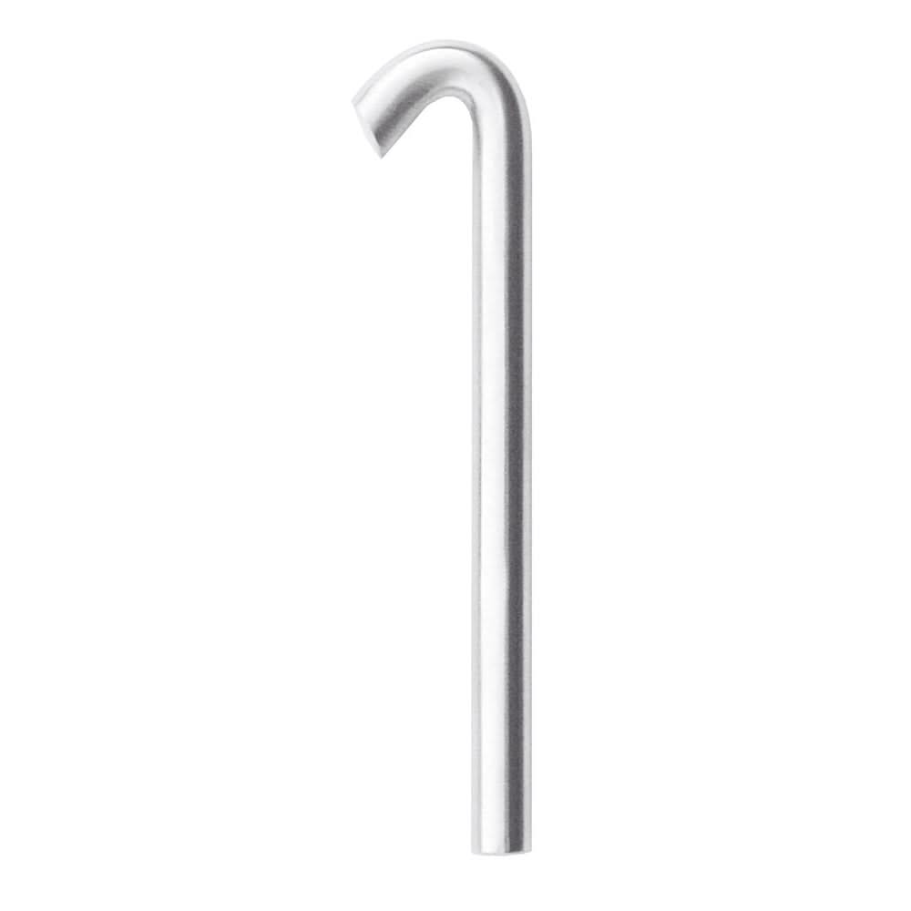 HDD Pro huisnummer rond 1 Inox Plus vooraanzicht