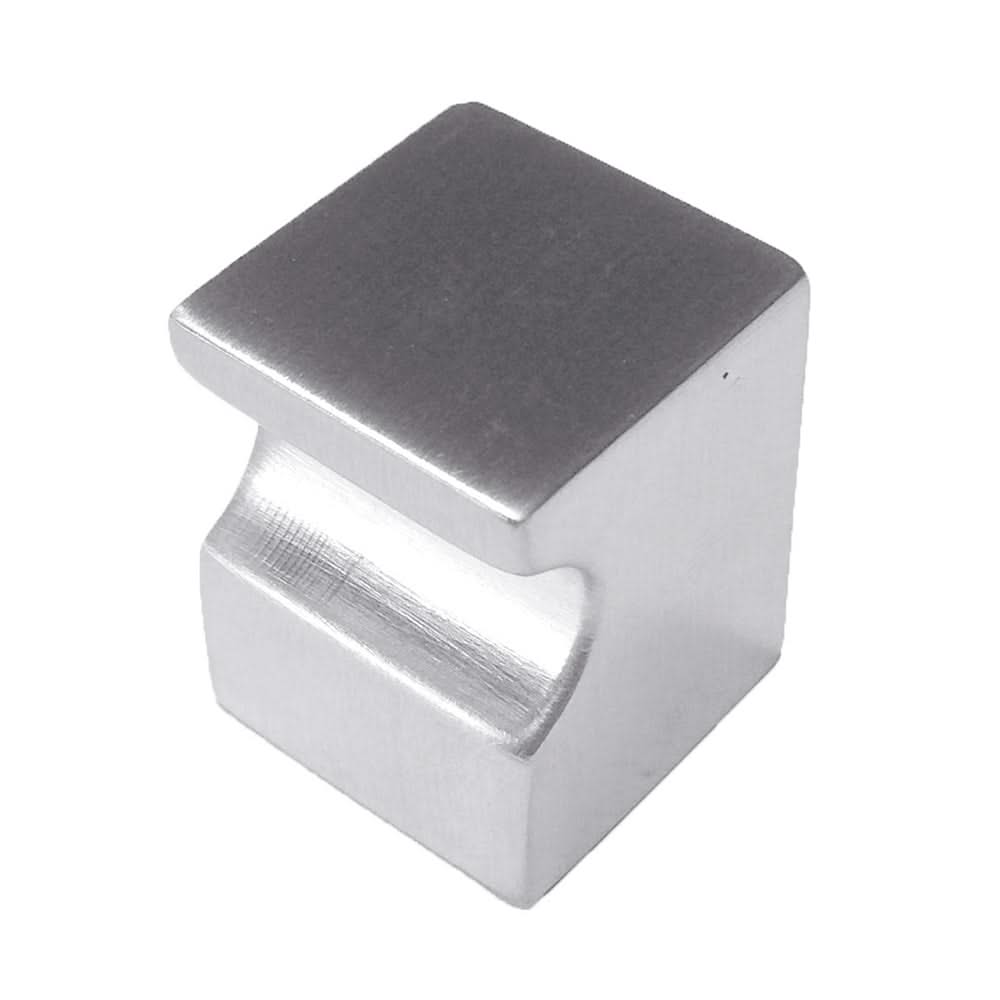 HDD Pro meubelknop Cubica Top 20 mm inox, vooraanzicht