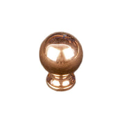 HDD Pro Meubelknop Bol 725 18mm Rosa – vooraanzicht
